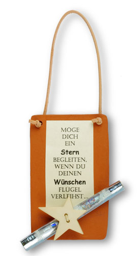 Verpacken Sie Ihren Geldschein mit unseren schönen Geldgeschenk-Anhänger.